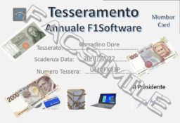 La Tessera Sconti F1Software